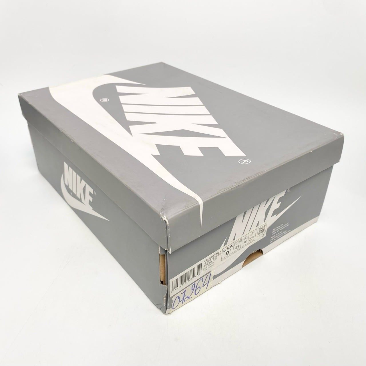  NIKE AIR JORDAN 1 RETRO HIGH OG WHITE STEALTH 555088-037 