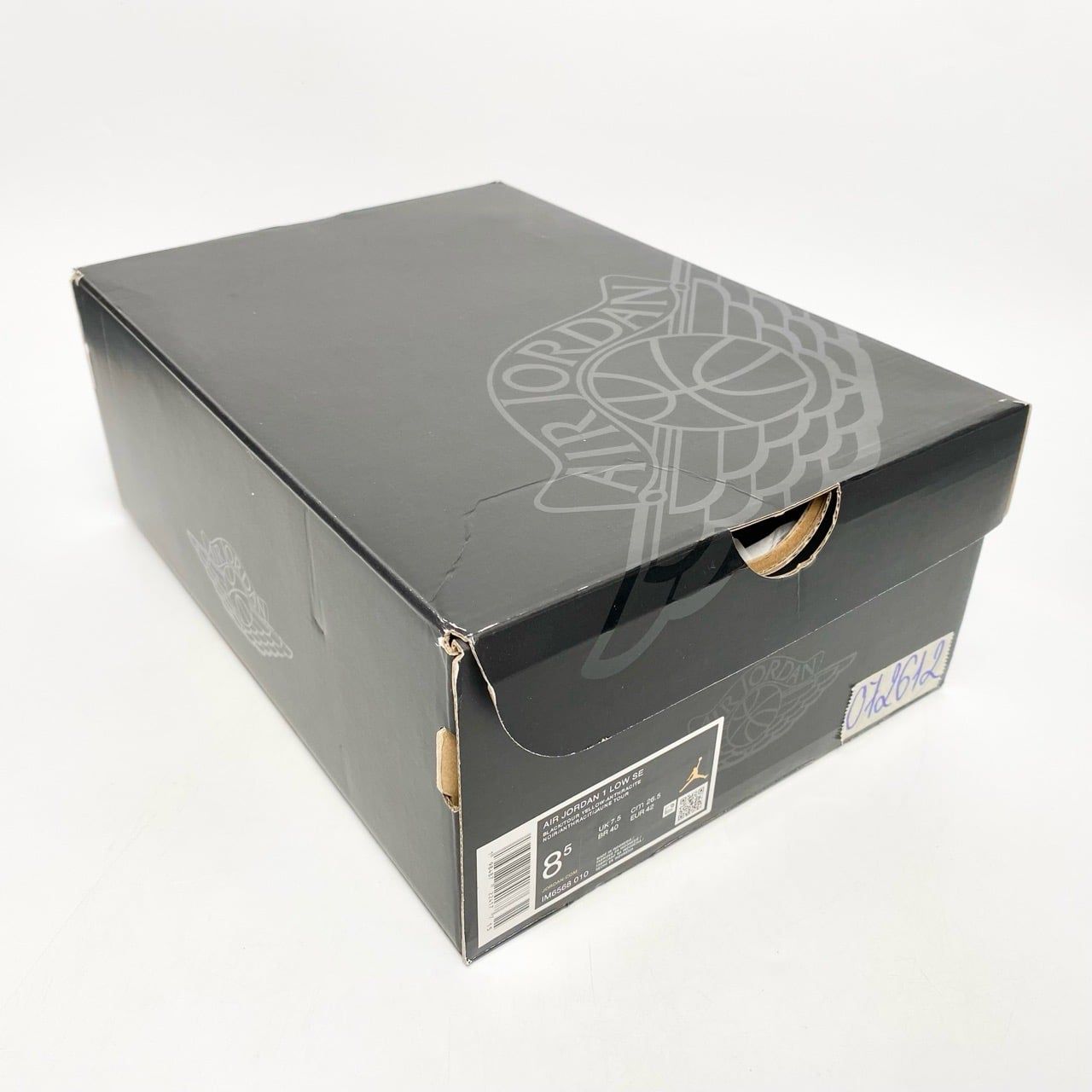  NIKE AIR JORDAN 1 LOW BLACK ELEPHANT PRINT IM6568-010 