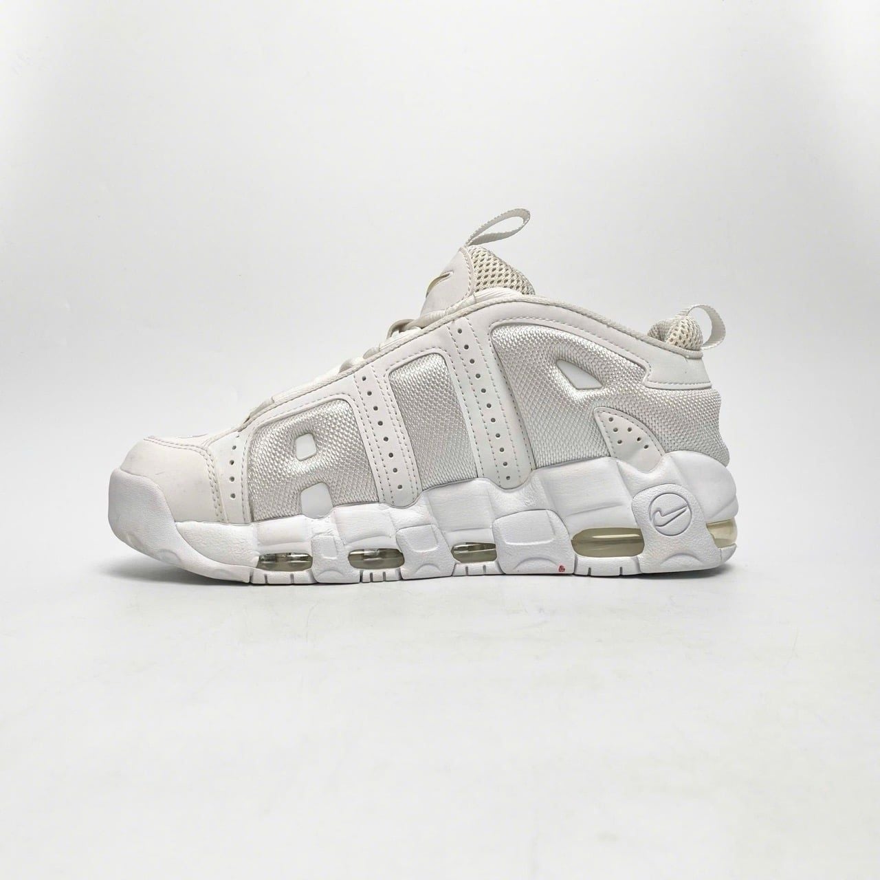  NIKE AIR MORE UPTEMPO LOW TRIPLE WHITE FZ3055-100 