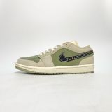  NIKE AIR JORDAN 1 LOW SE CRAFT LIGHT OLIVE FD6819-300 