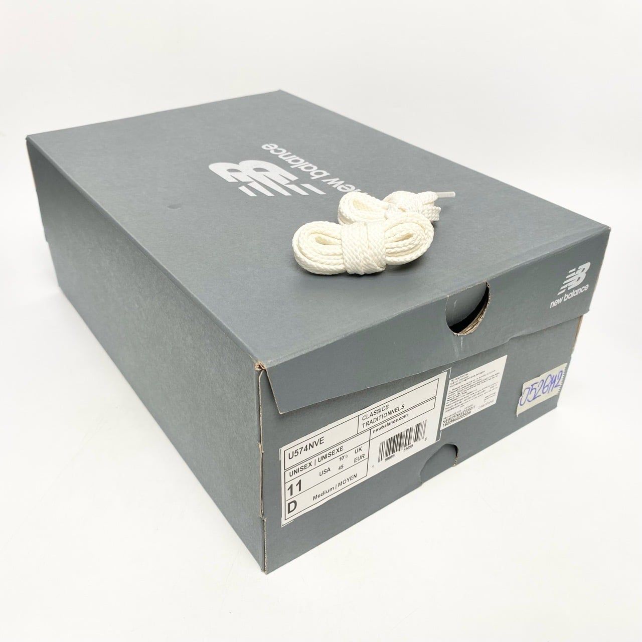  NEW BALANCE 574 BLACK CEMENT RAIN CLOUD ROYAL U574NVE 