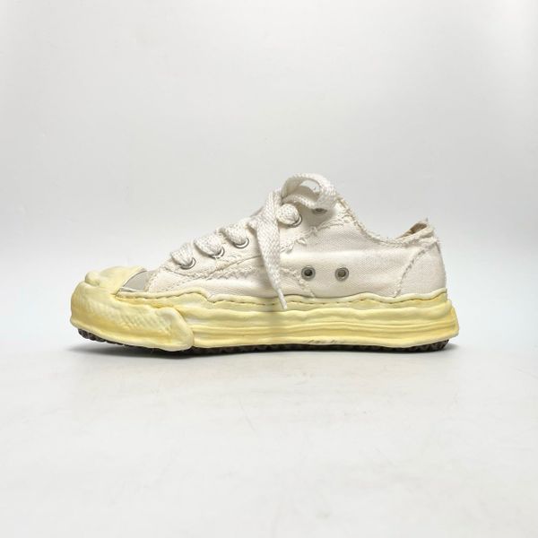  MAISON MIHARA YASUHIRO HANK VL OG SOLE CANVAS LOW 