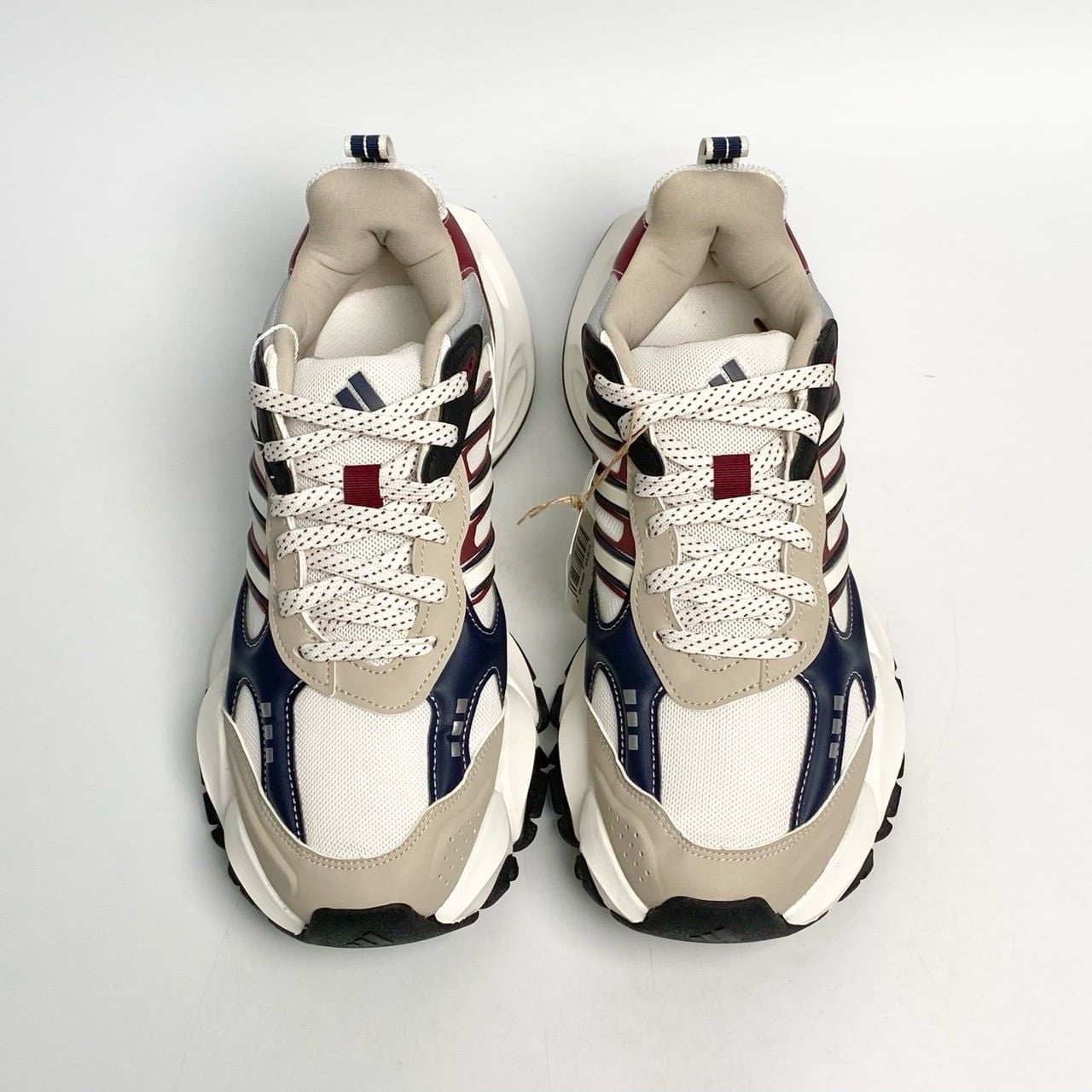  GIÀY ADIDAS XLG RUNNER BEIGE NAVY RED IH0432 