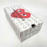  CONVERSE COMME DES GARÇONS PLAY X CHUCK 70 LOW BLACK RED A01795C 