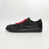  NIKE AIR JORDAN 1 RETRO LOW TRAVIS SCOTT BLACK PHANTOM DM7866-001 