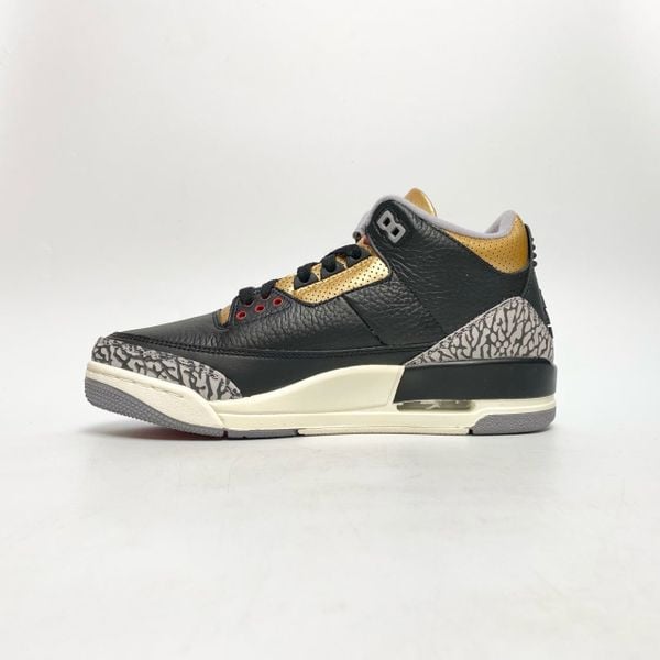  NIKE AIR JORDAN 3 RETRO BLACK CEMENT GOLD CK9246-067 