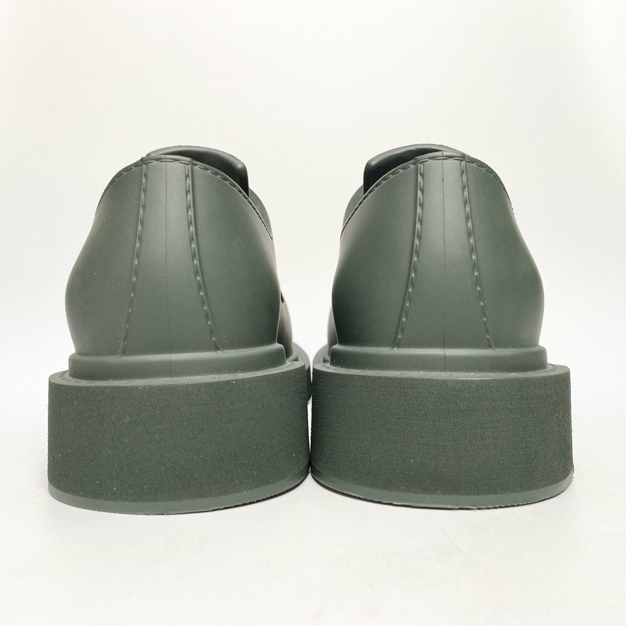  BALENCIAGA TRAINERS WORN-OUT DARK GREEN 717805W0FOI1025 