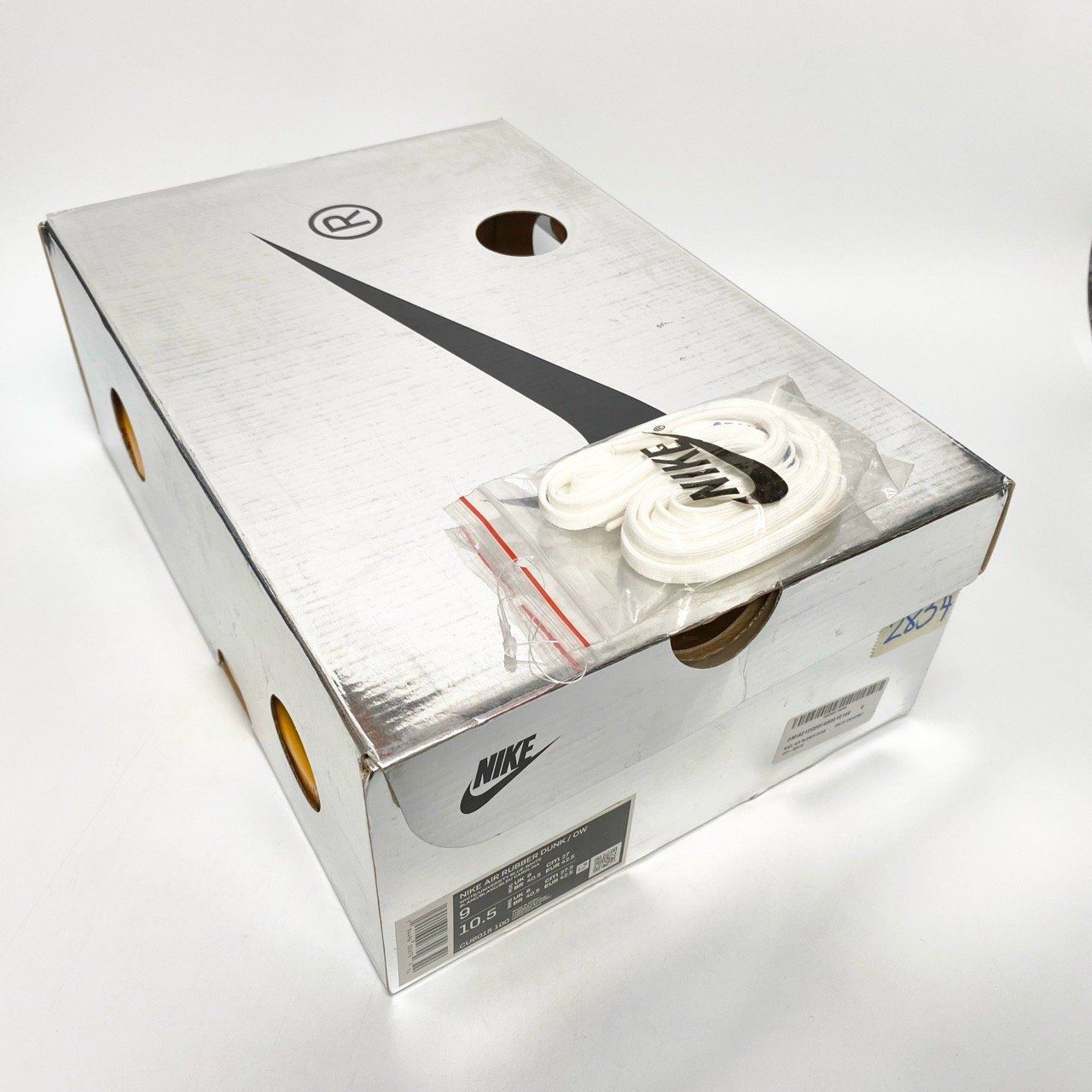  OFF-WHITE X NIKE AIR RUBBER DUNK UNIVERSITY BLUE CU6015-100 