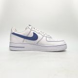  NIKE AIR FORCE 1 LOW ’07 LV8 WHITE ROYAL BLUE HQ2037-100 