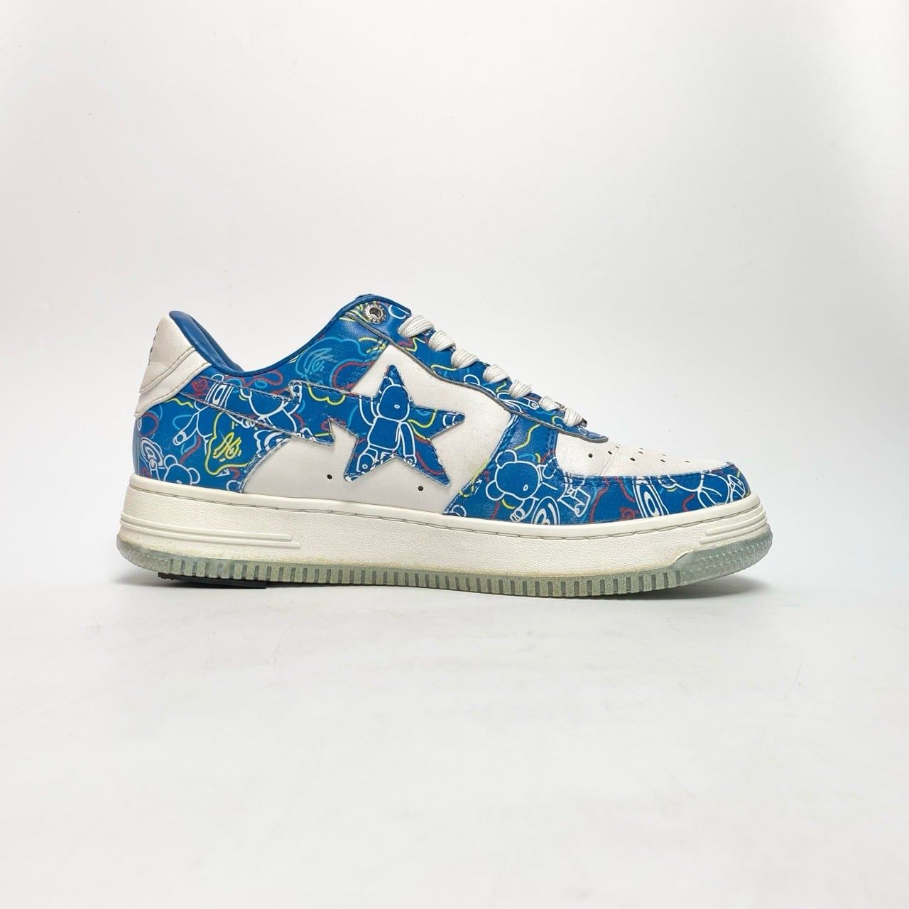  A BATHING APE BAPE STA MEDICOM TOY BEARBRICK CAMO BLUE 1H73191913-BLU/1H73-291-911 