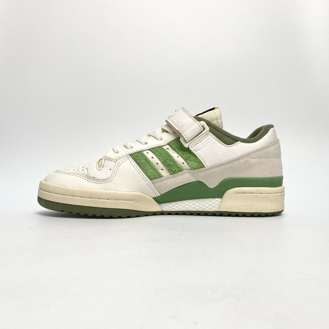  ADIDAS FORUM 84 LOW WHITE CREW GREEN FY8683 