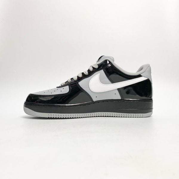  NIKE AIR FORCE 1 LOW CENTRAL CEE BLACK WHITE SMOKE GREY - IO9974-010 