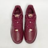  NIKE AIR FORCE 1 LOWSYNA CENTRAL CEE DARK BEETROOT IO9970-638 