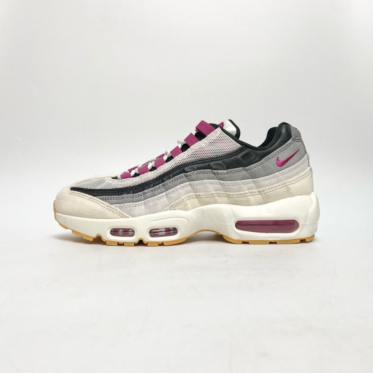  NIKE SB AIR MAX 95 SUMMIT WHITE AND CACTUS FLOWER HF7545-100 