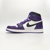  NIKE AIR JORDAN 1 RETRO HIGH OG COURT PURPLE 2.0 555088-500 