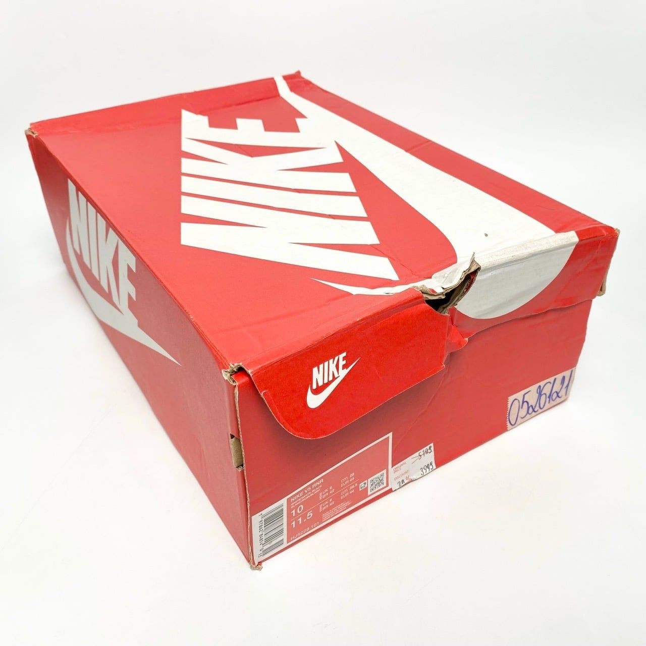  NIKE V5 RNR WHITE METALLIC SILVER HJ5228-101 