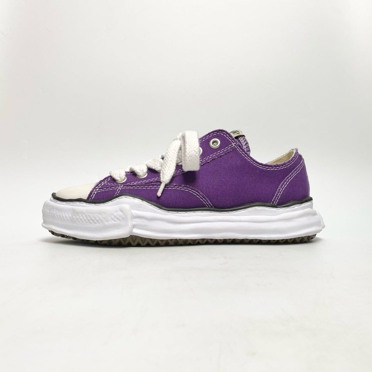  MAISON MIHARA YASUHIRO HANK OG SOLE CANVAS LOW PURPLE 