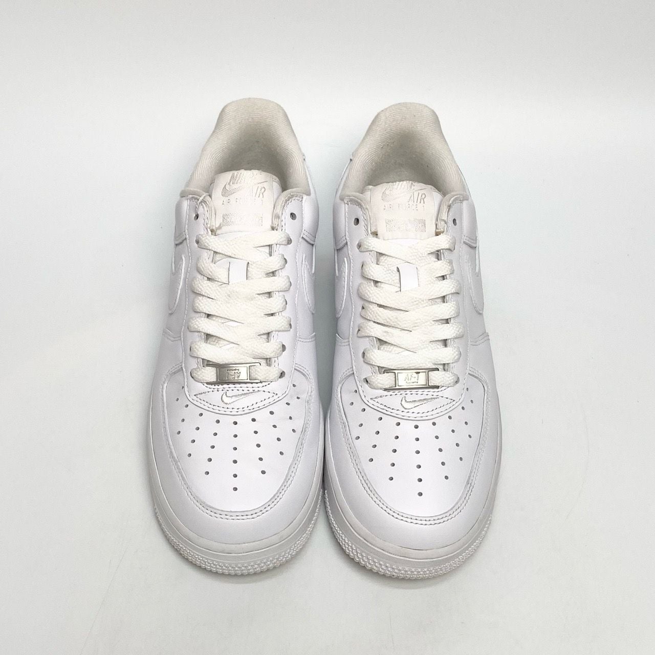  NIKE AIR FORCE 1 LOW SUPREME WHITE CU9225-100 