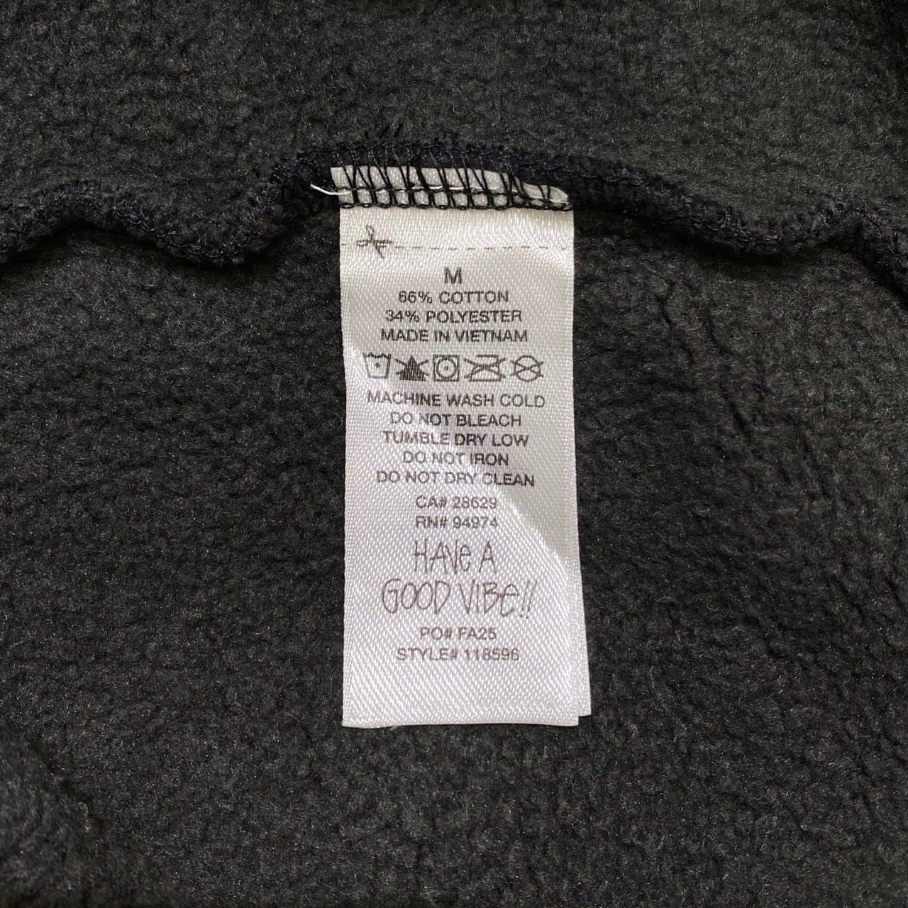  STUSSY STATE CREWNECK BLACK 
