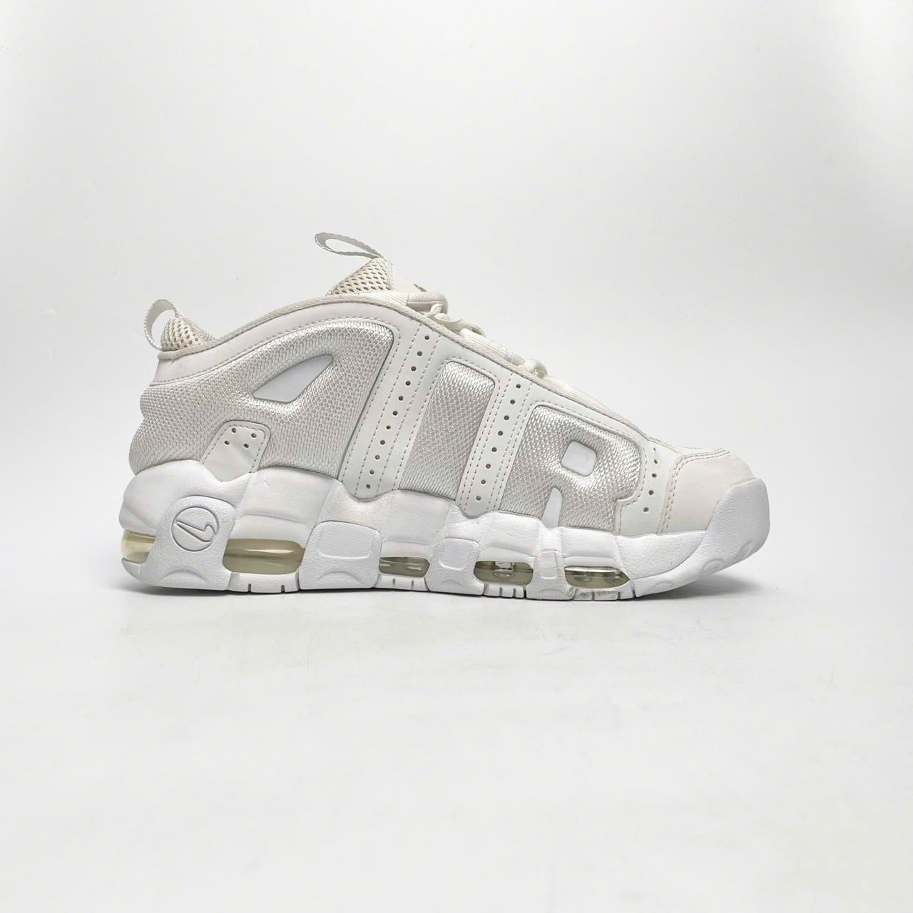  NIKE AIR MORE UPTEMPO LOW TRIPLE WHITE FZ3055-100 