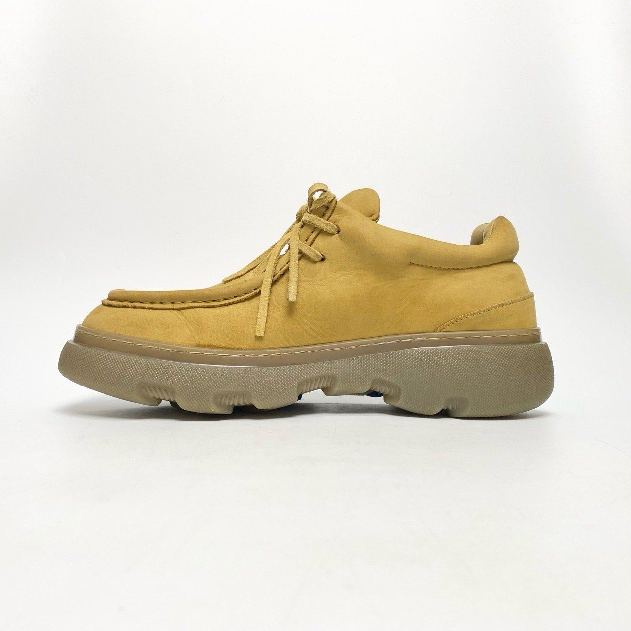  BURBERRY NUTBUCK CREEPER LEATHER DERBY 