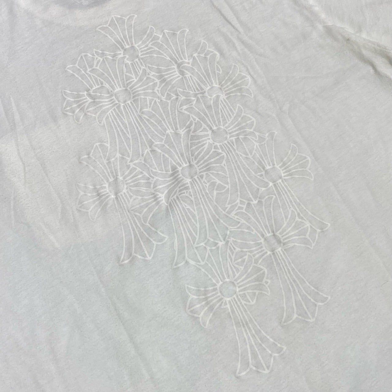  CHROME HEARTS POCKET LOGO WHITE T-SHIRT 