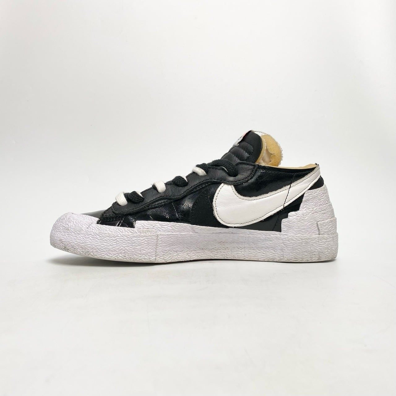  NIKE BLAZER LOW SACAI BLACK LEATHER DM6443-001 