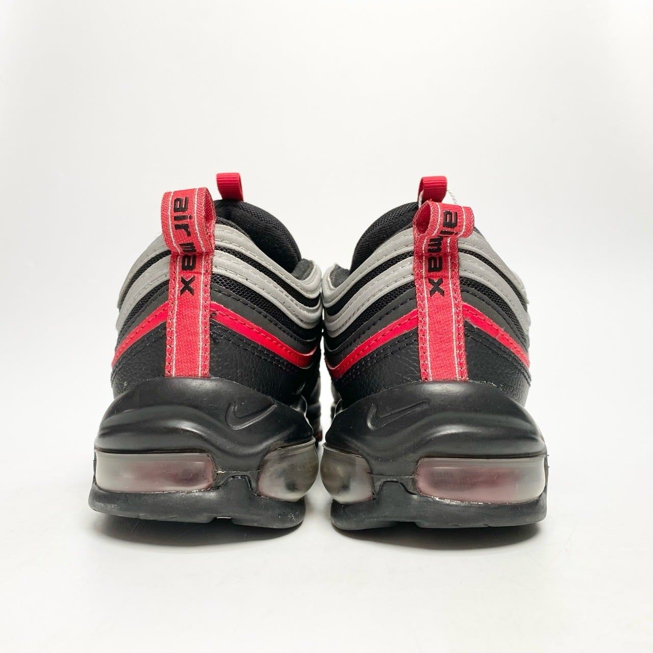 NIKE AIR MAX 97 BLACK RED SILVER 921826-014 