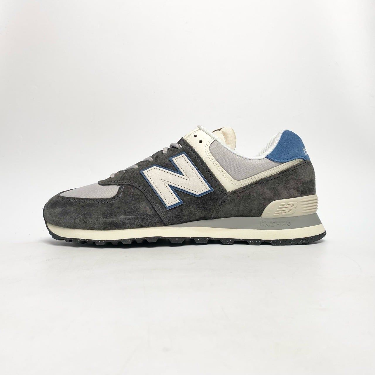  NEW BALANCE 574 BLACK CEMENT RAIN CLOUD ROYAL U574NVE 