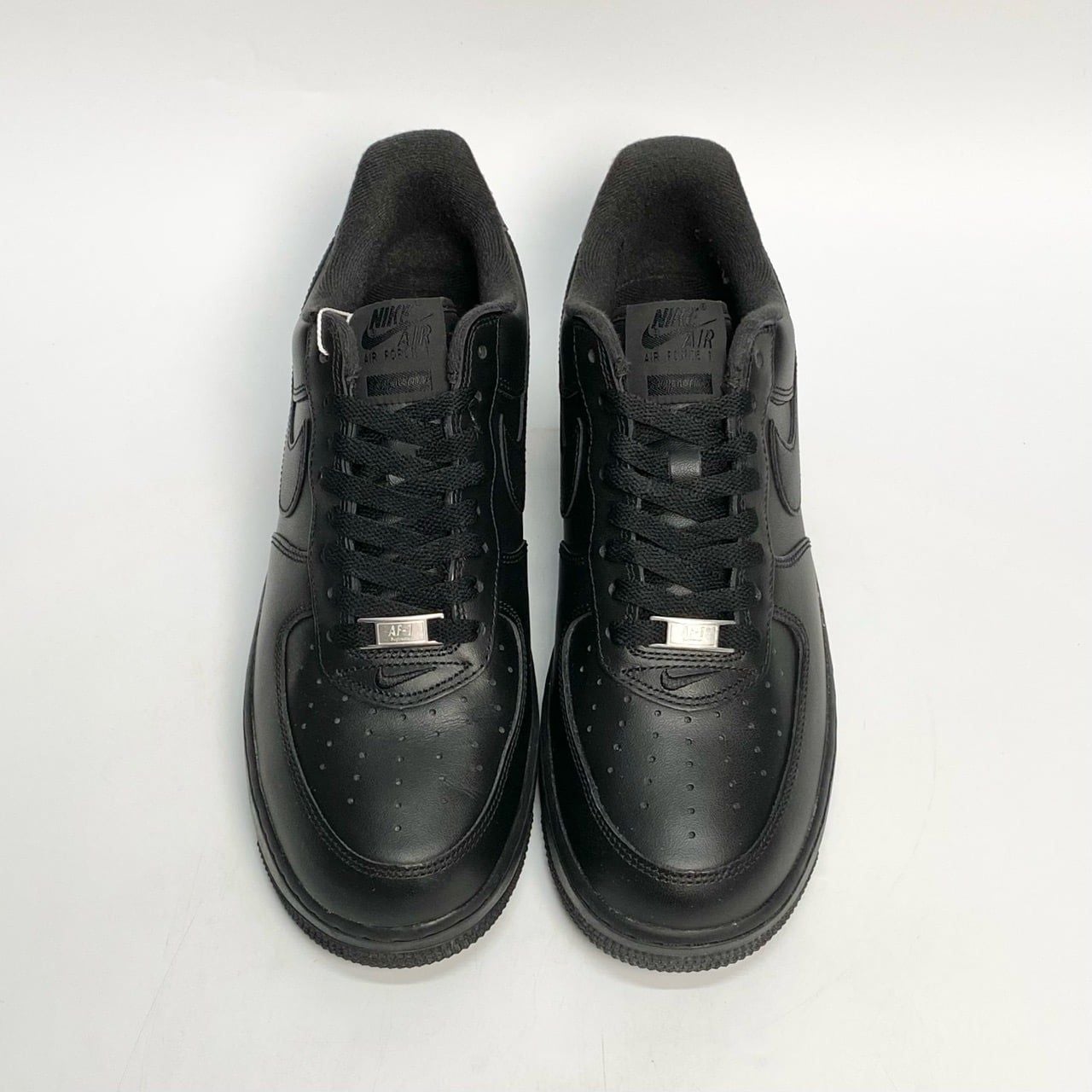  NIKE SUPREME X AIR FORCE 1 LOW BOX LOGO BLACK CU9225-001 