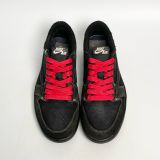  NIKE AIR JORDAN 1 RETRO LOW TRAVIS SCOTT BLACK PHANTOM DM7866-001 
