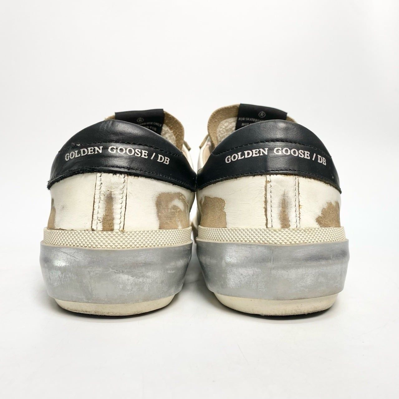  GOLDEN GOOSE WHITE PATCHWORK SUPERSTAR 