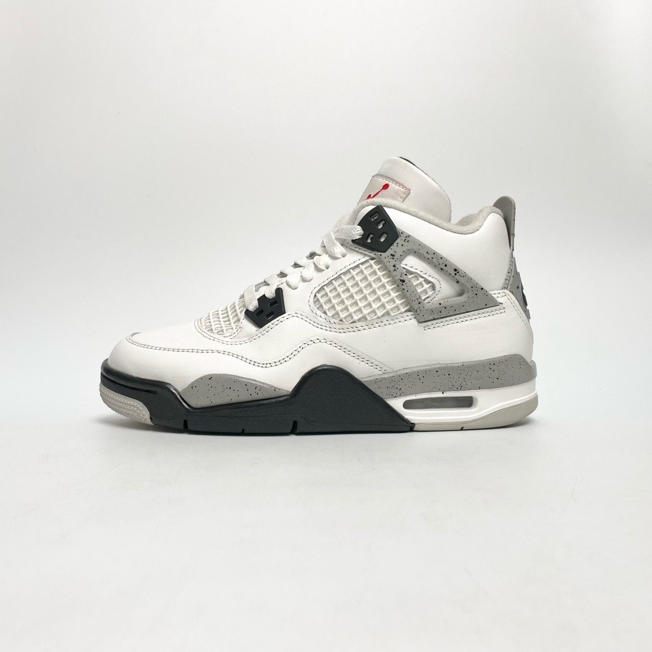  NIKE AIR JORDAN 4 RETRO 2025 GS WHITE CEMENT IB4171-100 