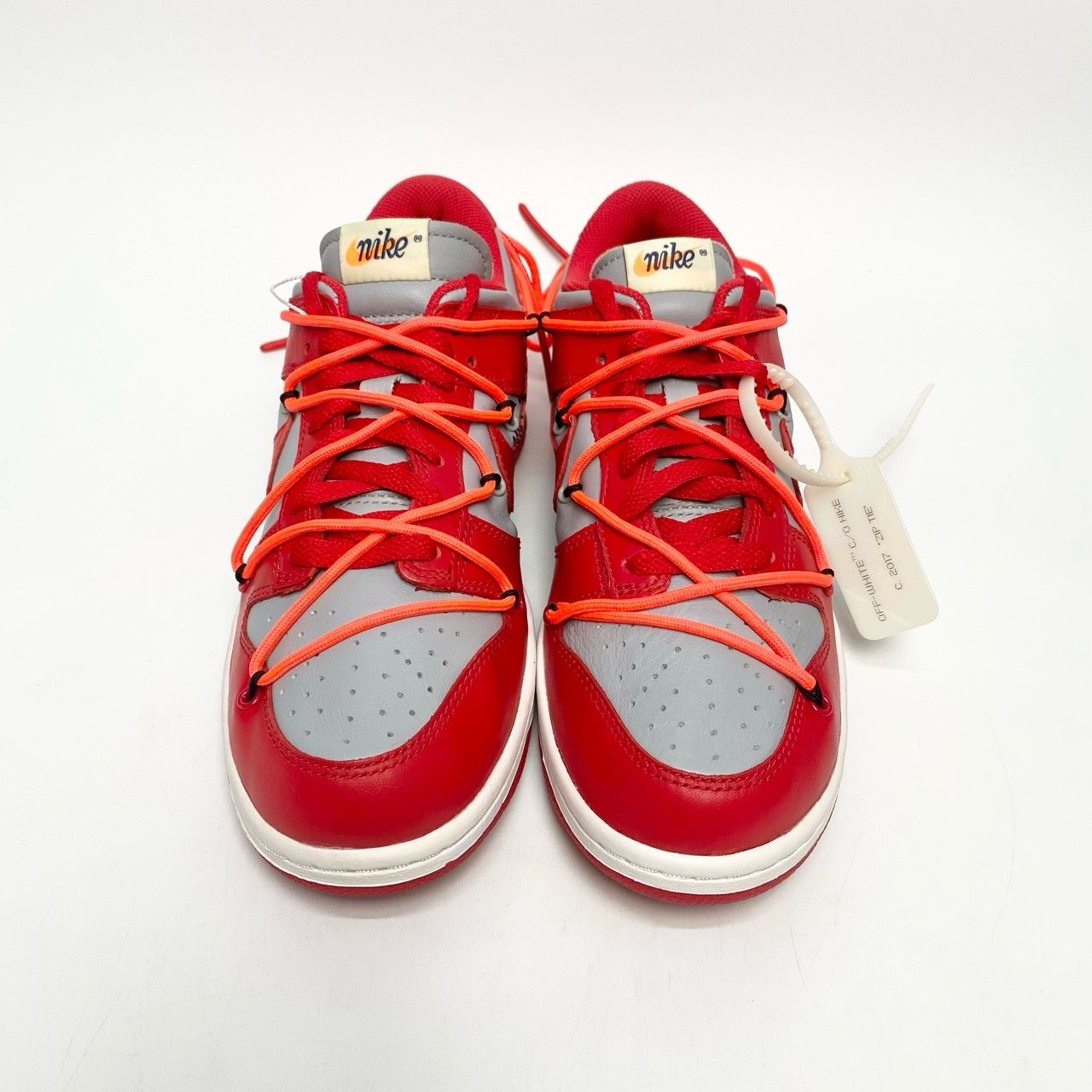 NIKE OFF-WHITE X DUNK LOW UNIVERSITY RED CT0856-600 