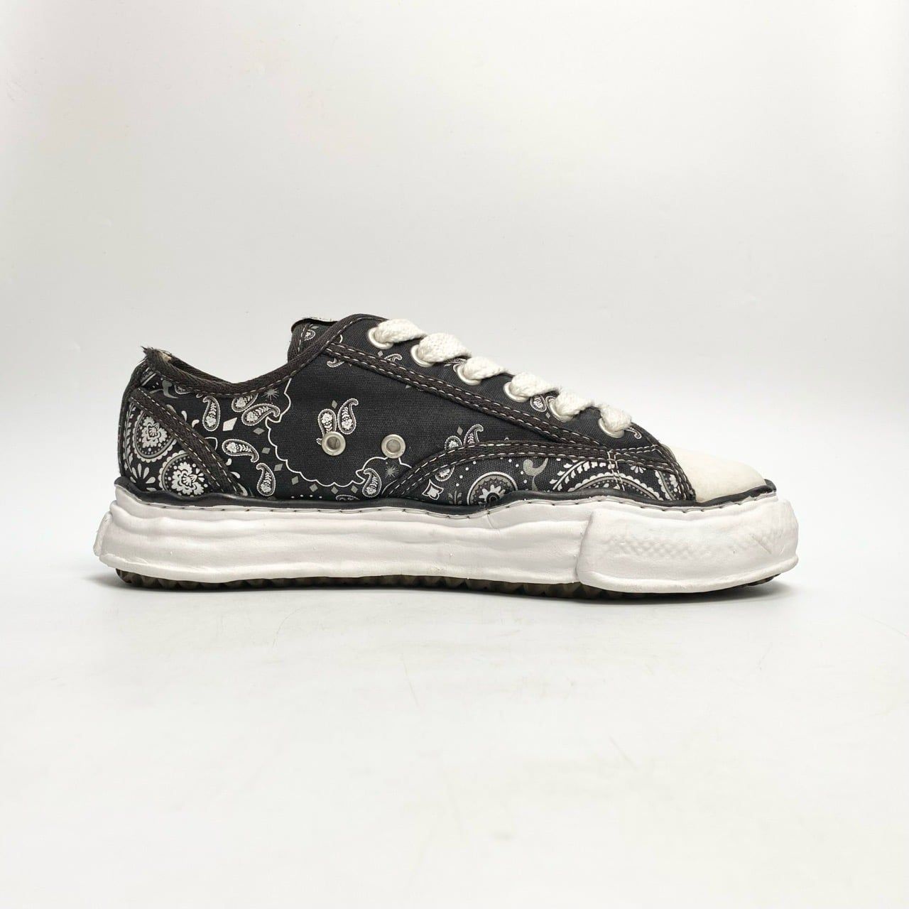  MAISON MIHARA YASUHIRO PETERSON LOW ORIGINAL SOLE BANDANA A06FW732 