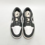  NIKE AIR JORDAN 1 LOW IRON GREY 553558-152 