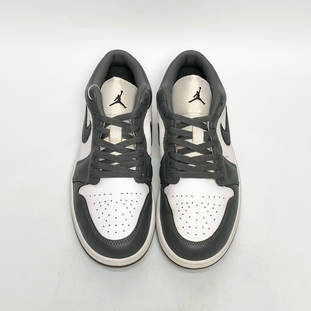  NIKE AIR JORDAN 1 LOW IRON GREY 553558-152 