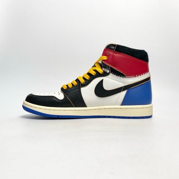 NIKE AIR JORDAN 1 HIGH X UNION X FRAGMENT BLACK VARSITY RED IO7847-002 