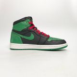  NIKE AIR JORDAN 1 RETRO HIGH PINE GREEN BLACK 2.0 555088-030 