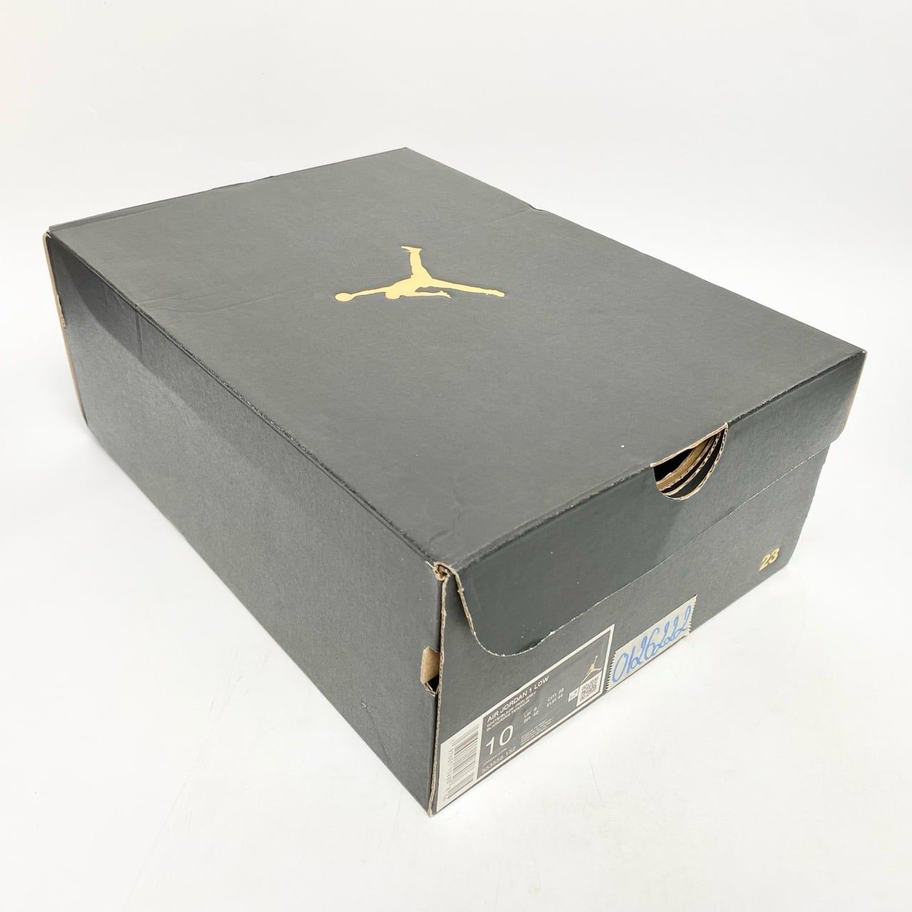  NIKE AIR JORDAN 1 LOW IRON GREY 553558-152 