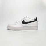  NIKE AIR FORCE 1 WHITE BLACK (GS) - CT3839-100 