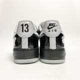  NIKE AIR FORCE 1 LOW CENTRAL CEE BLACK WHITE SMOKE GREY - IO9974-010 