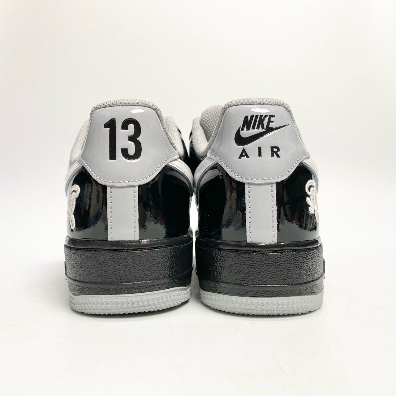  NIKE AIR FORCE 1 LOW CENTRAL CEE BLACK WHITE SMOKE GREY - IO9974-010 