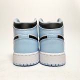  NIKE AIR JORDAN 1 MID GS ICE BLUE 555112-401 