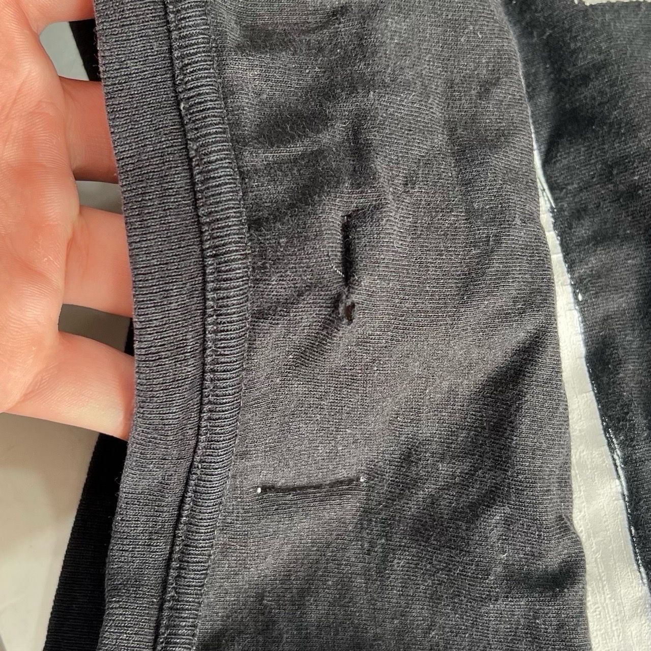  OFF-WHITE SSENSE EXCLUSIVE BLACK GALAXY BRUSH T-SHIRT 