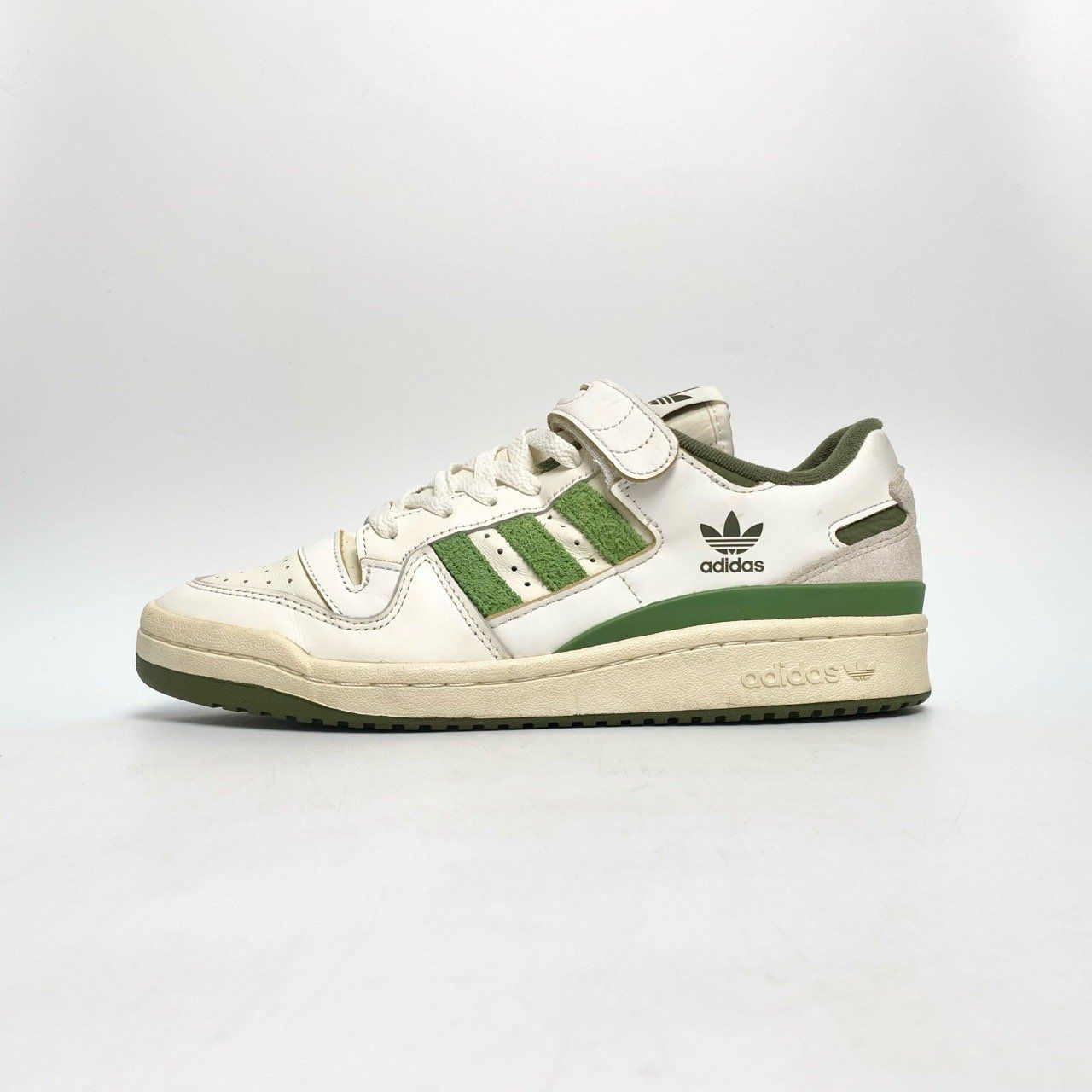  ADIDAS FORUM 84 LOW WHITE CREW GREEN FY8683 