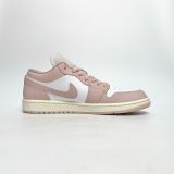  NIKE AIR JORDAN 1 LOW PINK OXFORD DC0774-162 