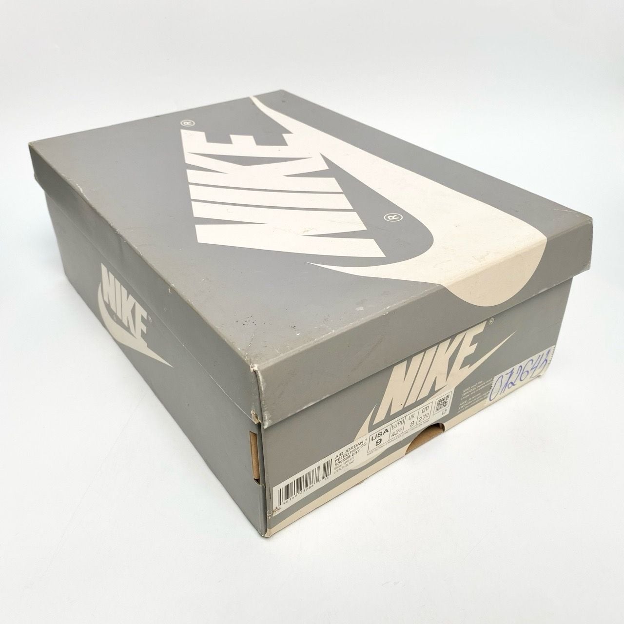  NIKE AIR JORDAN 1 RETRO HIGH OG WHITE STEALTH 555088-037 