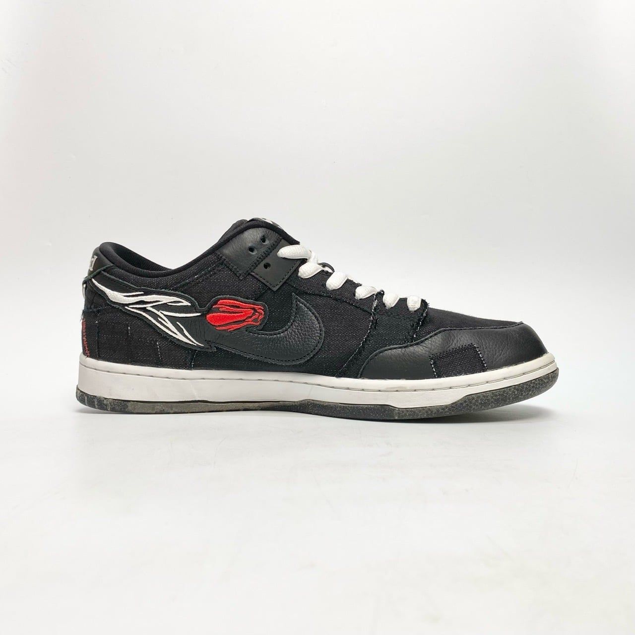  NIKE WASTED YOUTH X DUNK LOW SB BLACK DENIM DD8386-001 