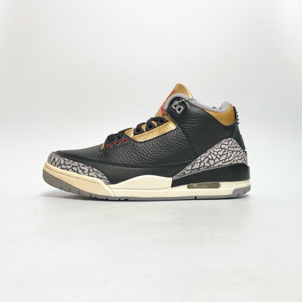  NIKE AIR JORDAN 3 RETRO BLACK CEMENT GOLD CK9246-067 